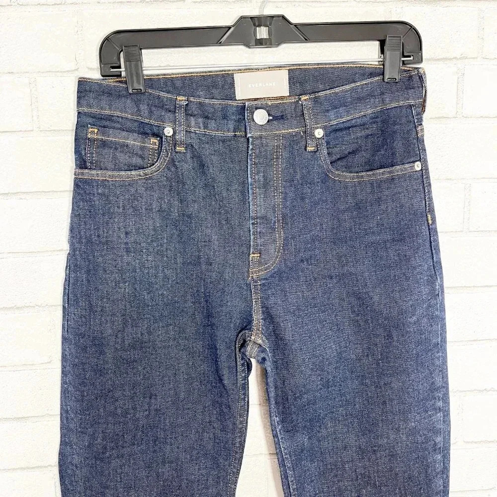 Everlane Dark Wash High Rise Skinny Jeans Women's Waist Size 29 Regular - Picture 2 of 6